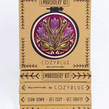 cozyblue embroidery kits