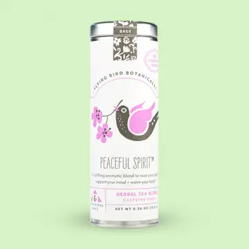 Flying Bird Botanicals Tea Tins