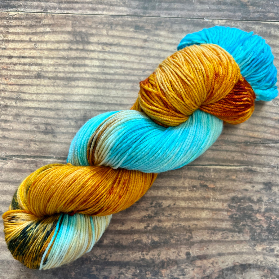 Knitted Wit National Park Sock