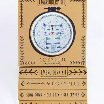 cozyblue embroidery kits