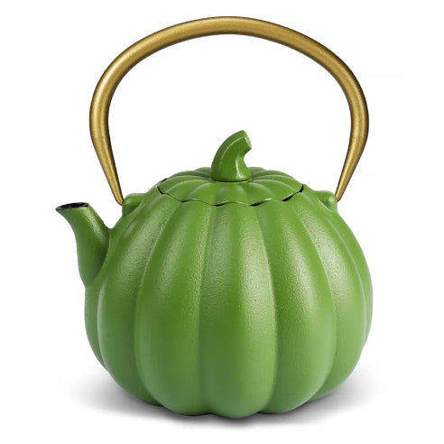 Cast Iron Pumpkin Teapot
