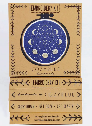cozyblue embroidery kits