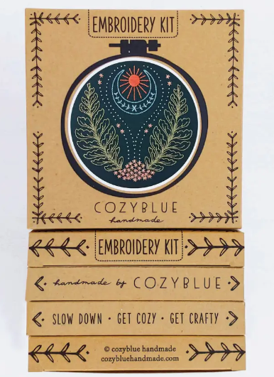 cozyblue embroidery kits