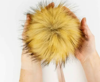Faux Fur Pompoms