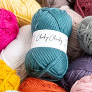 Rainbow Blanket Knitting Kit Bright