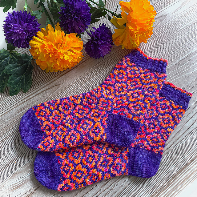 Charming Colorwork Socks