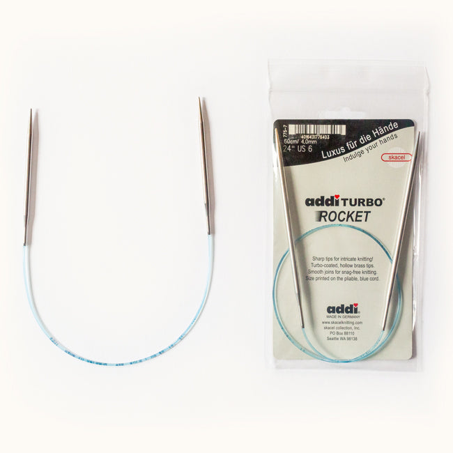 24 Inch Addi Turbo Rocket Circular Knitting Needles