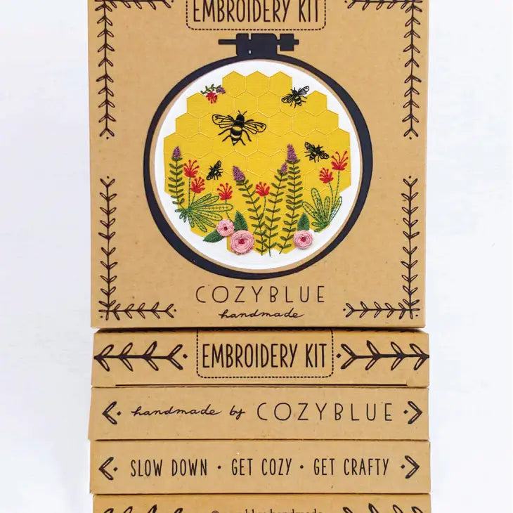 cozyblue embroidery kits