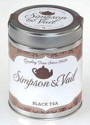 Simpson & Vail Loose Black Tea Tins
