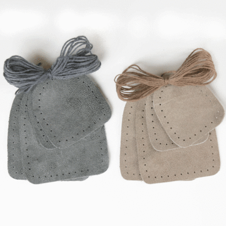 Suede Slipper Bottoms