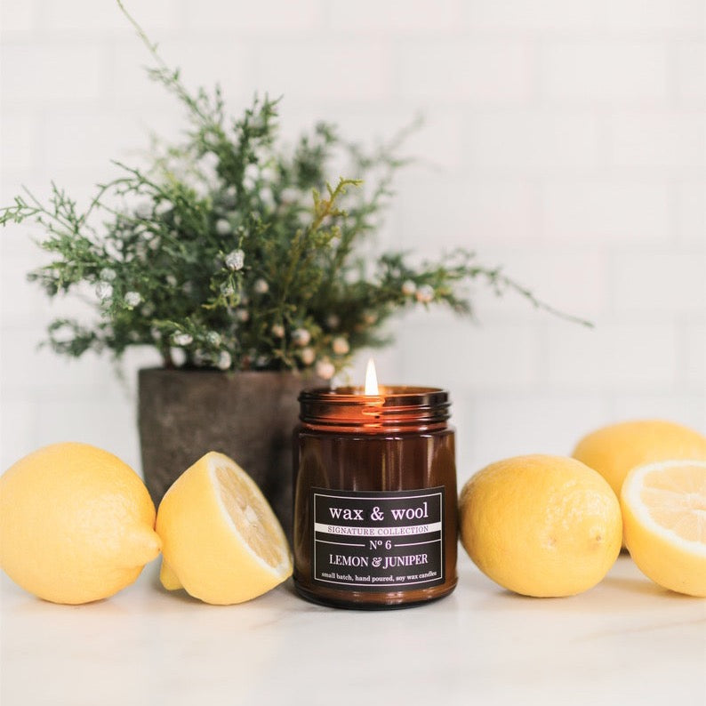 Wax and Wool Pure Soy Candles