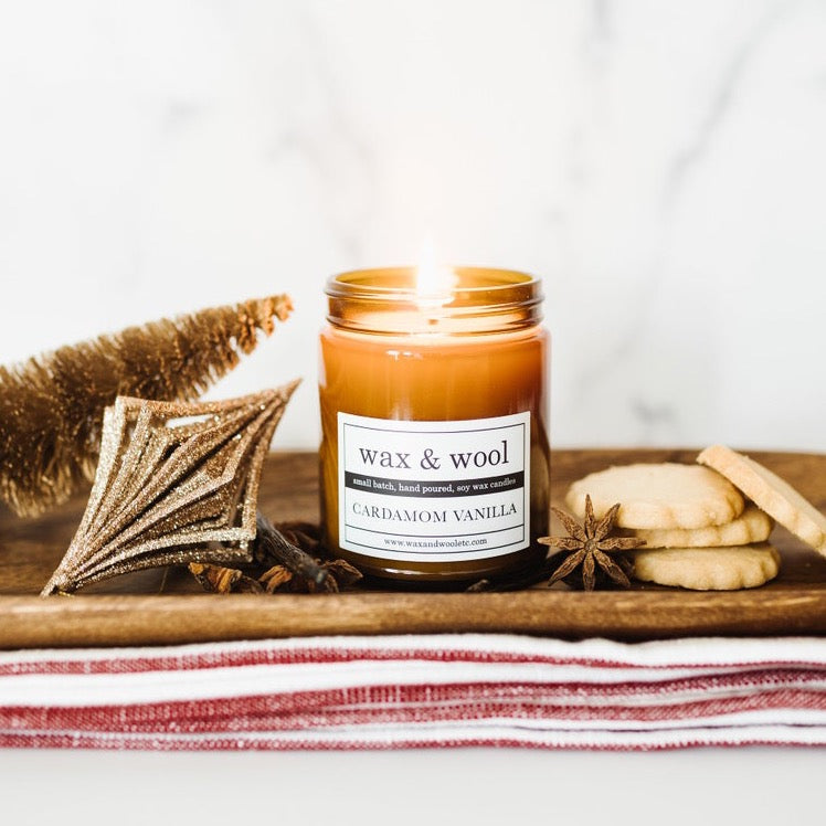 Wax and Wool Pure Soy Candles