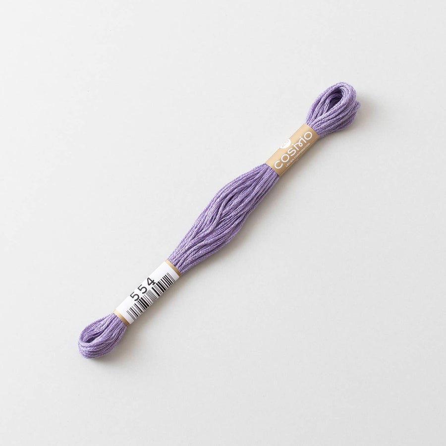 COSMO No.25 Embroidery Floss (6 skeins) #520-559