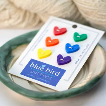 Blue Bird Makery Buttons