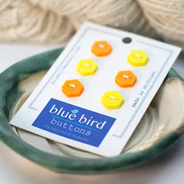 Blue Bird Makery Buttons