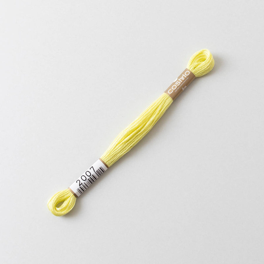 COSMO No.25 Embroidery Floss (6 skeins) #1000-2009