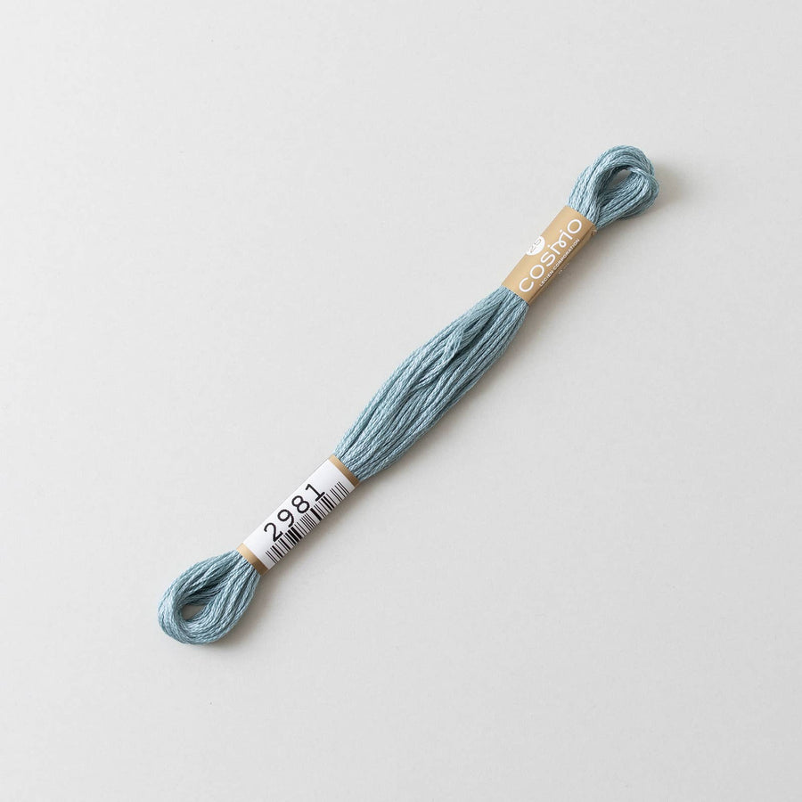COSMO No.25 Embroidery Floss (6 skeins) #2700-5000