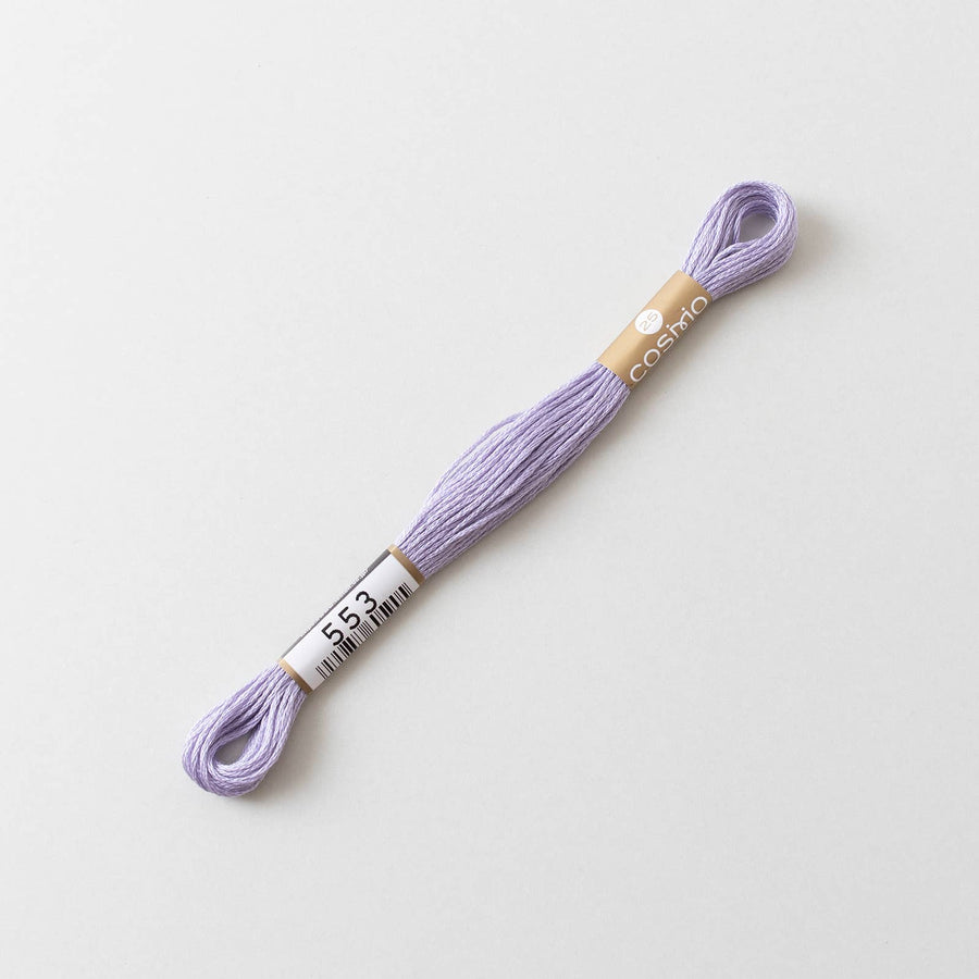 COSMO No.25 Embroidery Floss (6 skeins) #520-559