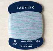 Sashiko Thread Card Multi (Daruma)