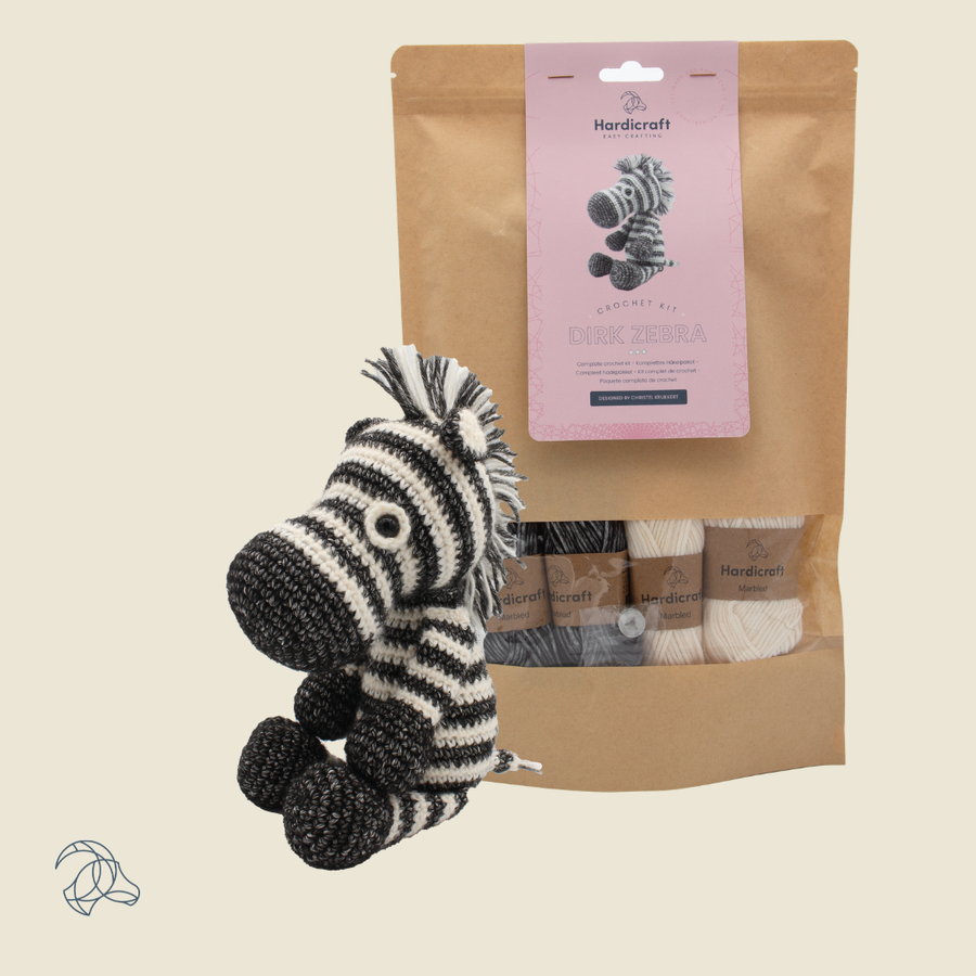 Zebra Crochet Kit
