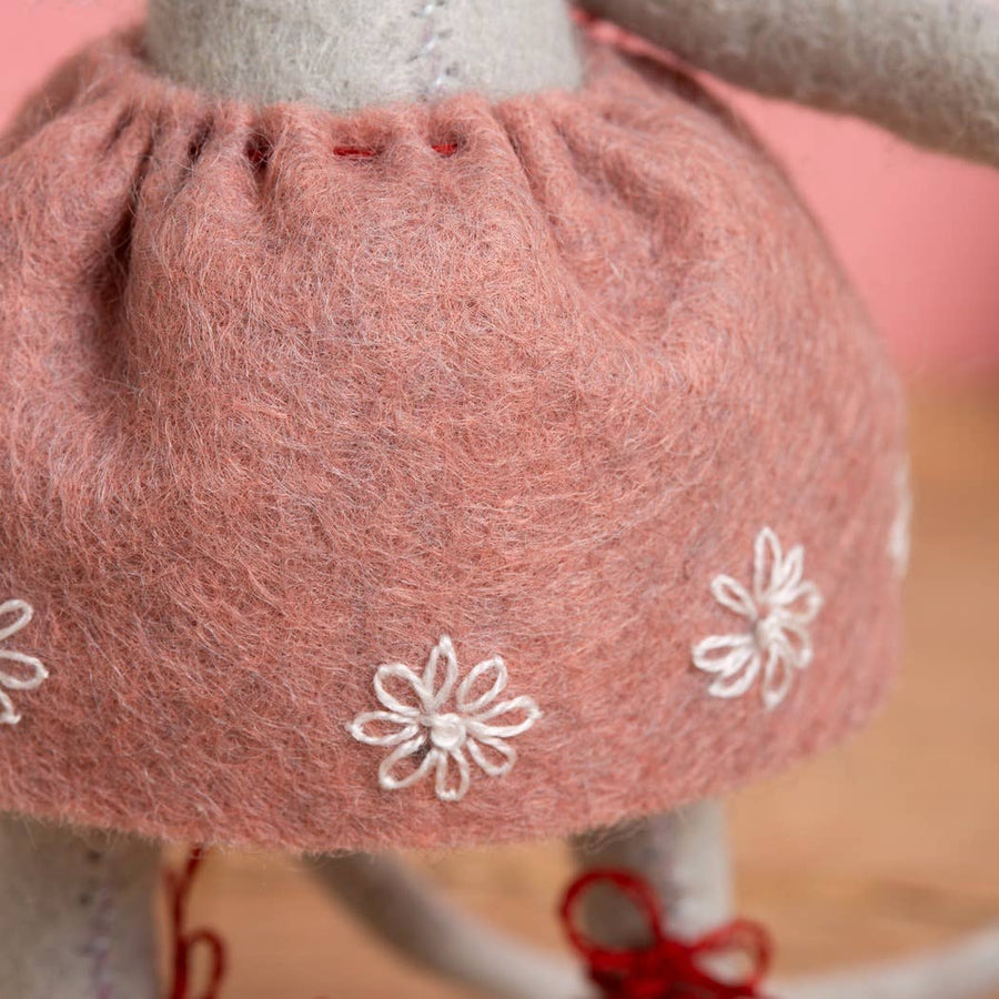 Little Mouse The Ballet Dancer Felt Kit