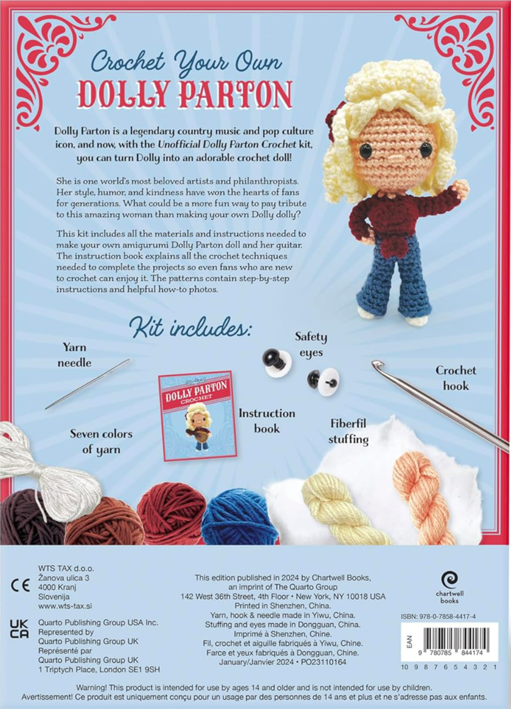 Dolly Parton Crochet Kit