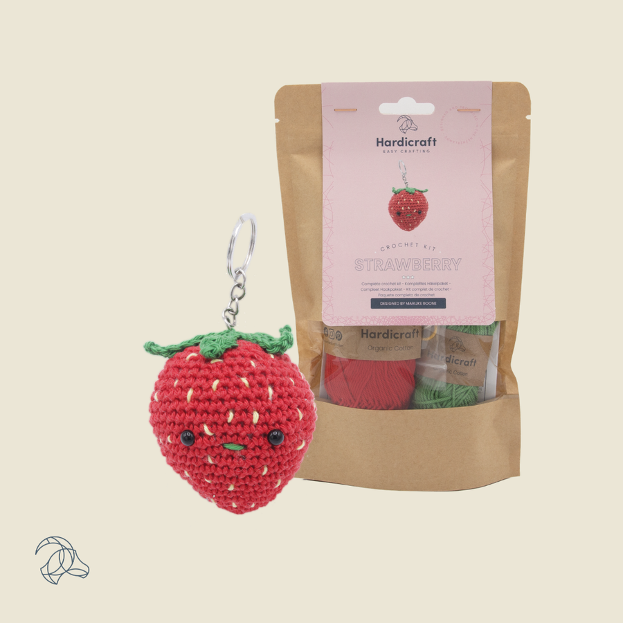 Strawberry Charm Crochet Kit