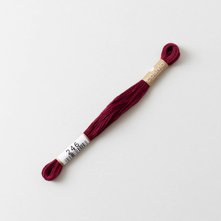 COSMO No.25 Embroidery Floss (6 skeins) #240-269