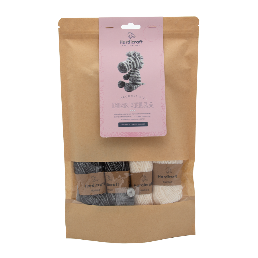Zebra Crochet Kit