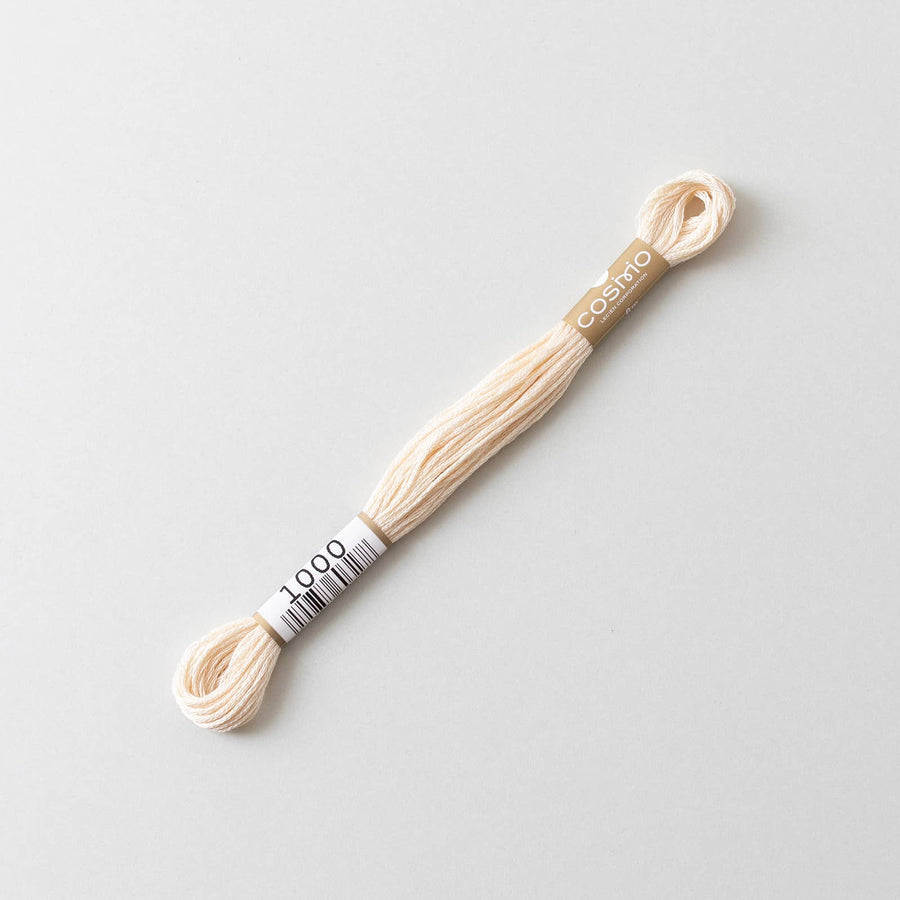 COSMO No.25 Embroidery Floss (6 skeins) #1000-2009