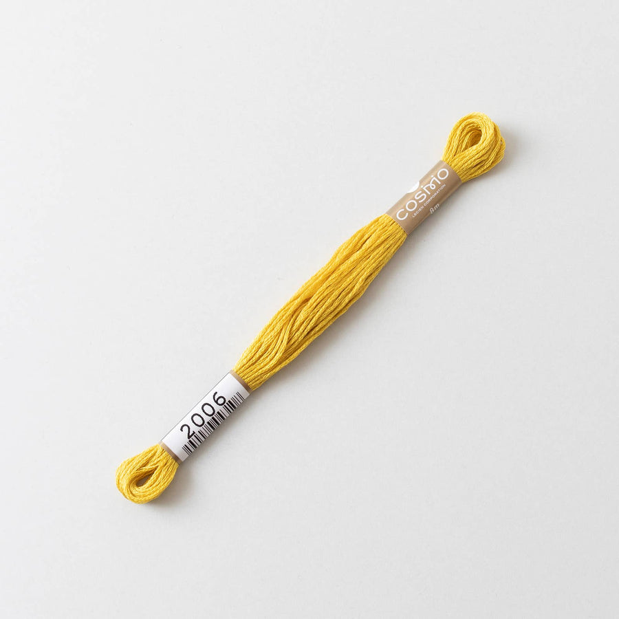 COSMO No.25 Embroidery Floss (6 skeins) #1000-2009