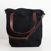 Canvas crossbody project tote