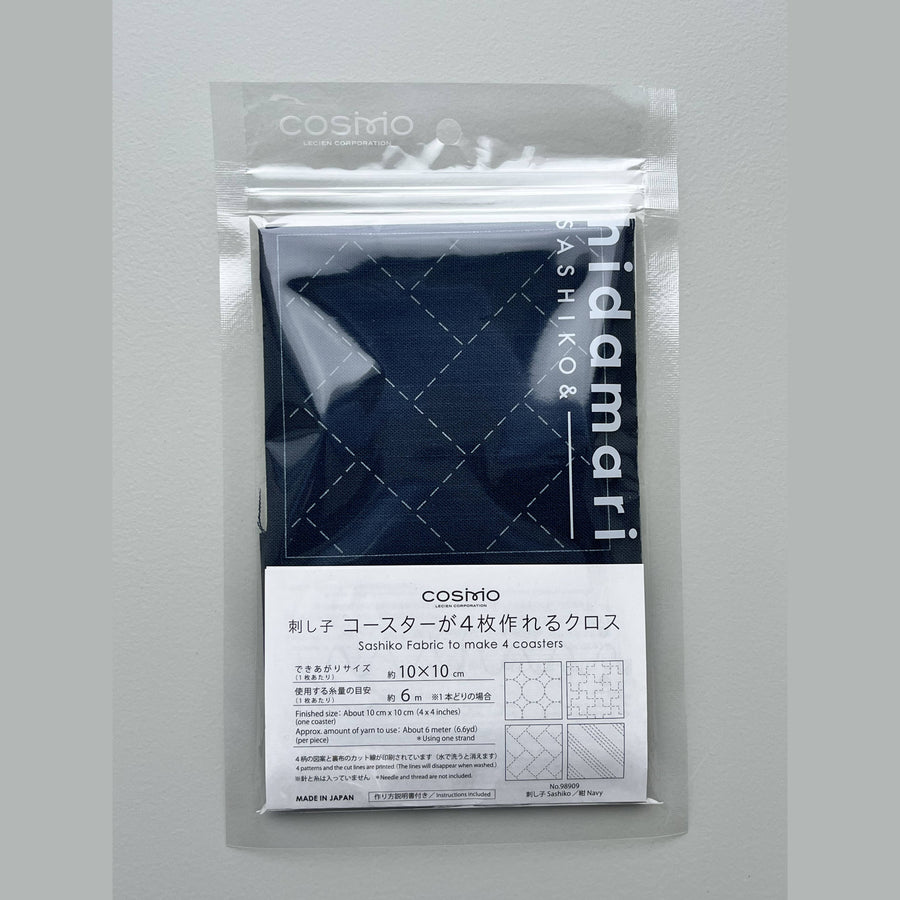 COSMO Sashiko Preprinted Coaster Fabric