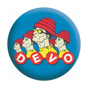 1.25" Button - DEVO - New Wave Quirky 1980s Music Band