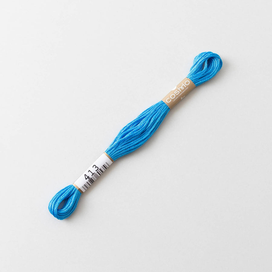 COSMO No.25 Embroidery Floss (6 skeins) #400-419