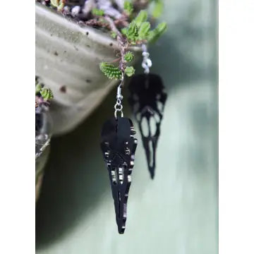 Skull Acrylic Earrings