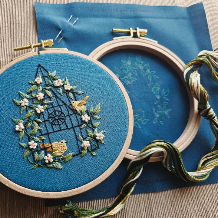 J Long Embroidery Kits