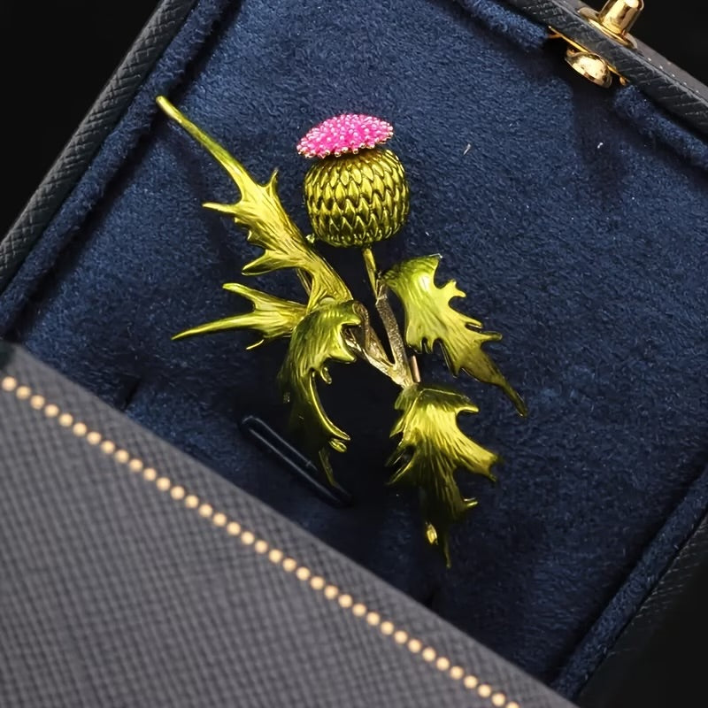Thistle Brooch