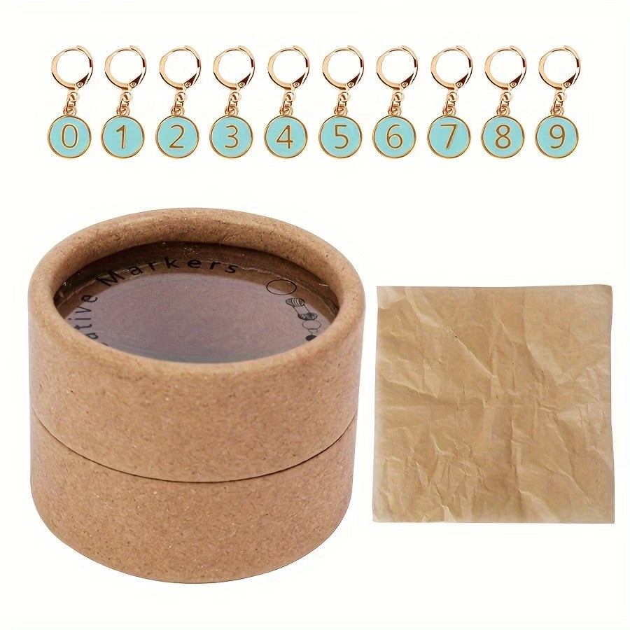 Numbered Stitch Markers