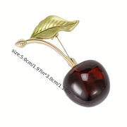 Cherry Shawl Pin