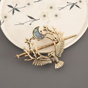 Vintage Owl Shawl Pin