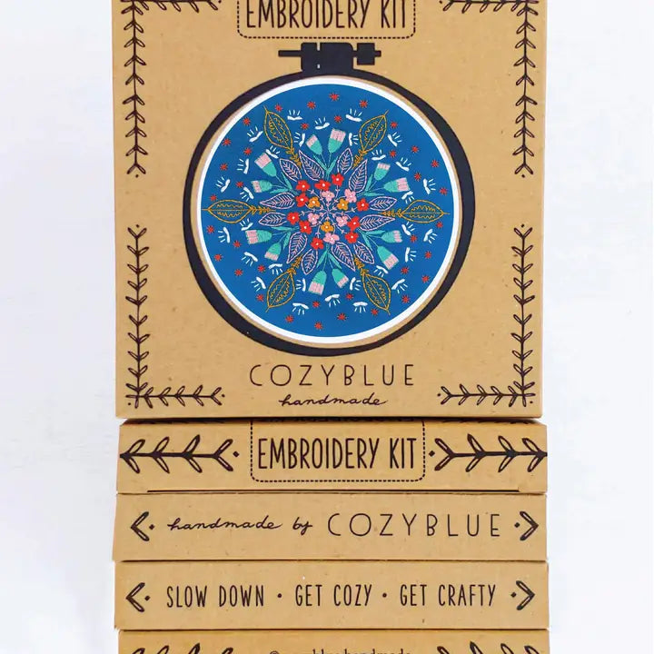 cozyblue embroidery kits