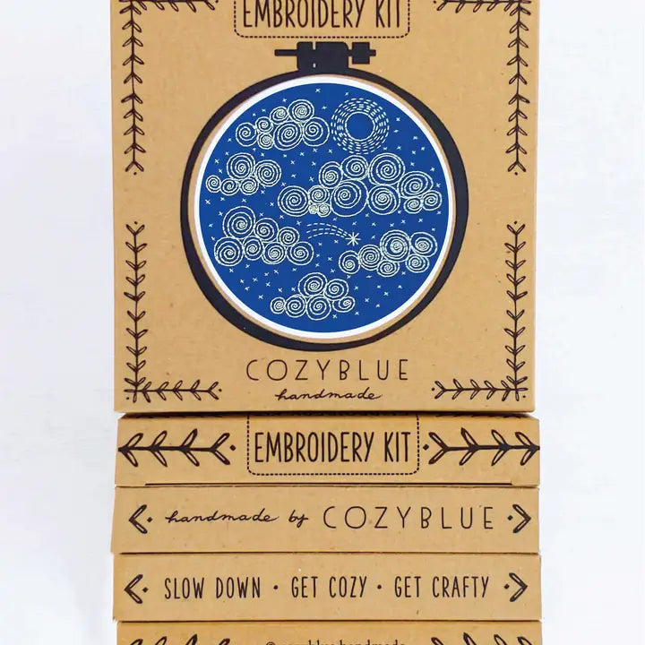 cozyblue embroidery kits