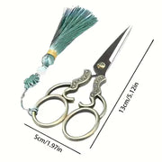 Vintage Stainless Scissor With Sheath