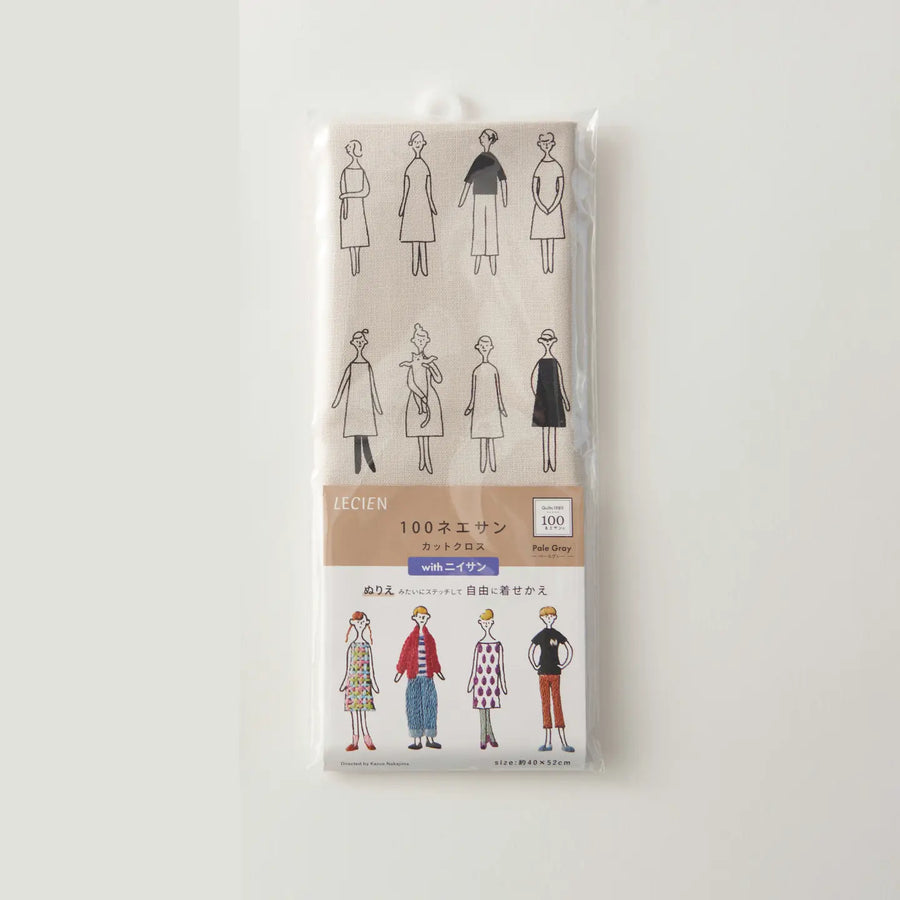 Ladies and Gents Fabric (Pale Grey)