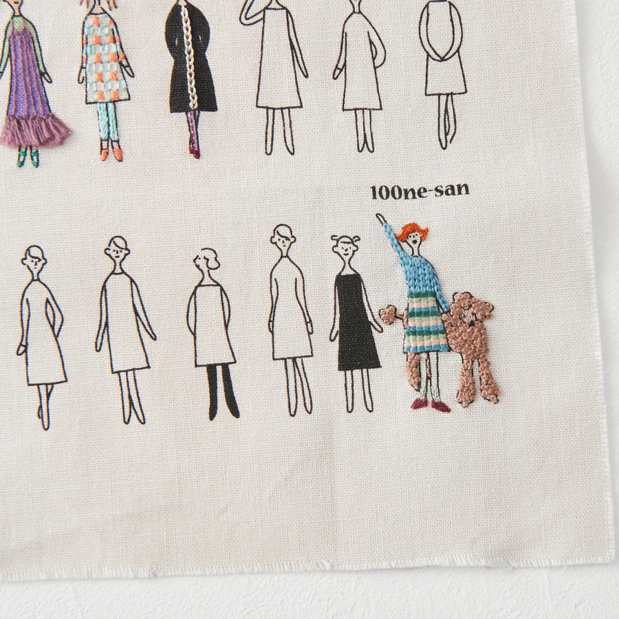 Ladies and Gents Fabric (Pale Grey)
