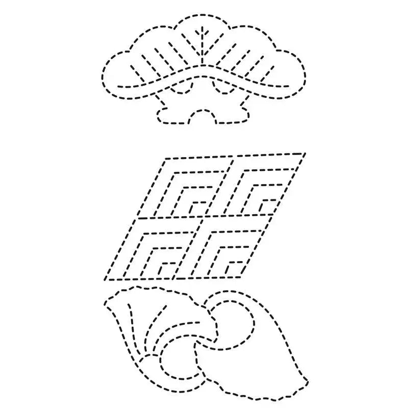 Sashiko Stencils