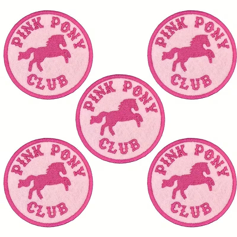 Pink Pony Club Patch