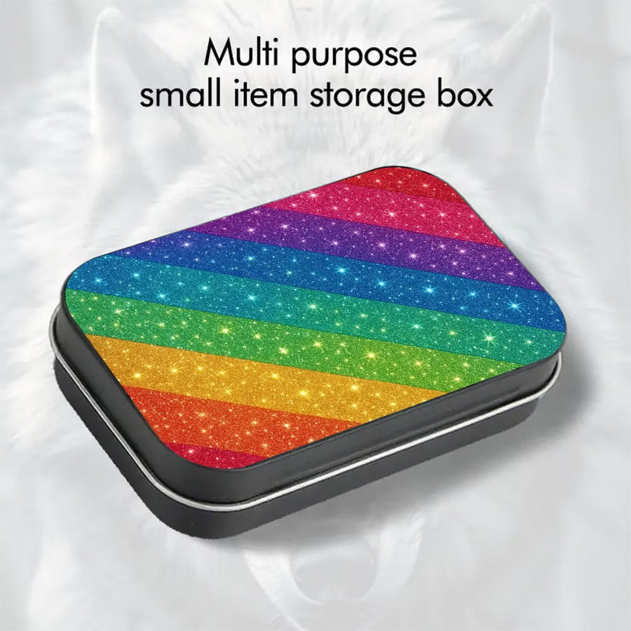 Rainbow Hinge Tin