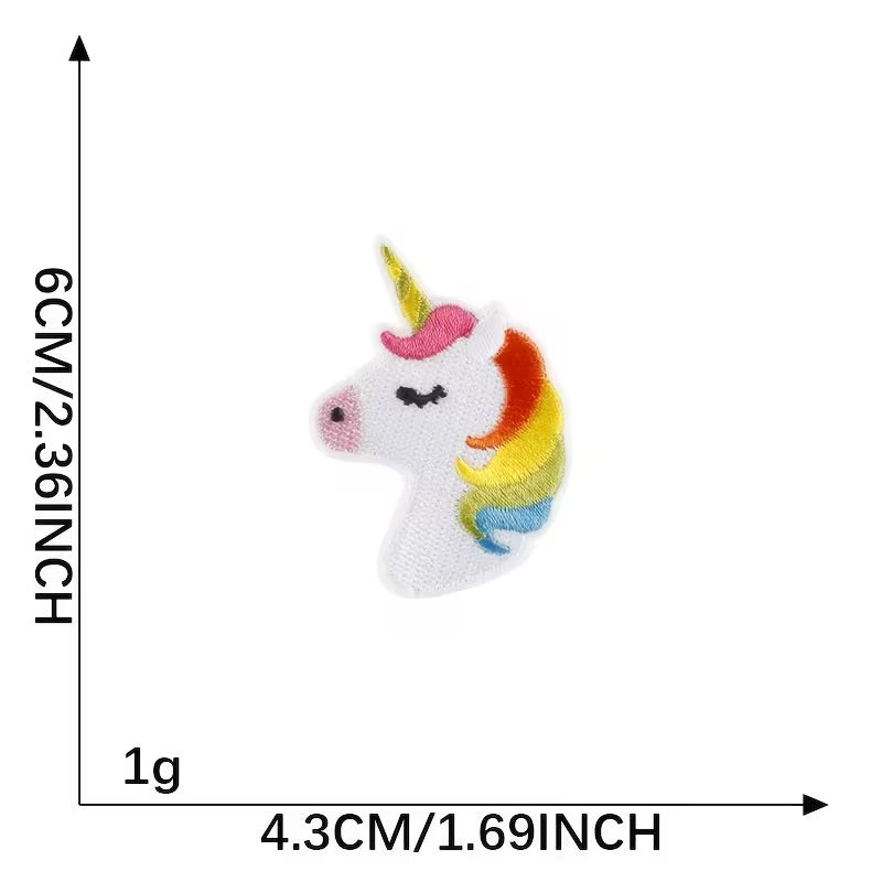 Unicorn Head Patch